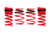 Eibach - 15c Charger Rwd 1.6 In 1.7 In Sportline Lowering Spring Kit Red - 4.10528