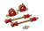 Energy Suspension - Front 1 3/8in Sway Bar Bushing Set W/end Linkgreaseable Bushingsredperformance Polyurethane - 3.5213R