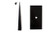 Kentrol - Fishbone Offroad - 6 Degree Leaf Spring Shim Black Powder Coat Steel - FB27371