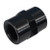 Fragola Performance Systems - 1/4 Fpt Coupler Black - 491002-BL