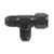Fragola Performance Systems - #10 T Female Swivel On Run Black - 498305-BL