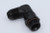 Fragola Performance Systems - #8 X 3/4  16 (8) 90 Degree Swivel Black - 499208-BL