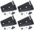 Kentrol - Fishbone Offroad - 2007c Jeep Wrangler Door Hinge Set (4 Pieces) (2 Door) - 80575