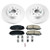 Powerstop - Z17 Ceramic Friction With Geomet Coated Blank Rotor Kit - CRK7941