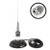 Rugged Radios - Vhf Antenna Kit With 1/2 Wave No Ground Plane (ngp) Antenna & Magnetic Mount - ANT-SPARE-MAG-KIT-V