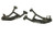 Ridetech Suspension - 8898 C1500 Front Lower Arms W/ Tubular Control Arms W/ Ball Joints Black - 11372899