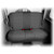 Rugged Ridge - Seat Cover Rear Neoprene Black; 0718 Jeep Wrangler Jk - 13265.01