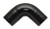 Vibrant Performance - 90 Degree Elbow 3.50in I.d. X 3.50in Leg Length Black - 2745
