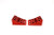 Weigh Safe - Double Wheel Chock Set (4 Wheel Chocks) Red - WS-DWCS