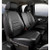 Fia - 15c F150/17c F250/f350/f450/f550 Sl Front 40/20/40 Seat Cover Blk/blk - SL67-35 BLK/BLK