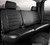 Fia - 15c F150 Super Crew Sl Rear 60/40 Seat Cover Blk/blk - SL62-38 BLK/BLK