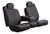 Fia - 13c Ram 1500/2500/3500 Seat Protector Custom Seat Cover Front Bucket Seats Black - SP89-39 BLACK