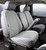Fia - 15c F150/17c F250/f350/f450/f550 Seat Protector Custom Seat Cover Front Split Seat 40/20/40 Gray - SP87-36 GRAY