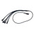 Quake LED - Black Rgb  1 To 4 Rgb Y Splitter - QW843