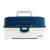 Plano Three-Tray Tackle Box - Blue/White - P000405