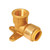 Esco Elkhart Supply - 1/2in Barb X 1/2in Fpt Drop Ear El - 41149