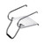 Whitecap - Poly Swim Platform For Boats With Outboardsdouble Rail With Step White - 67903