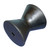C.H. Yates Rubber CO. - Black Rubber Bow Roller4 In. X 0.5 In. - 4174-4