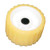 C.H. Yates Rubber CO. - Yellow Plastic Ribbed Roller5 In. X 0.75 In. - 500YW-6P