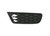 Sherman Parts - Capa Lt Frt Bumper Insert Sedan; Otr Grille; Matte Black Honda Civic 0911 - 2912-95Q-1