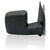 Sherman Parts - Rh Door Mirror Man Nonhtd Text Blk Fldg W/dual Glass Econoline 0307 - 563-301R
