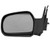Sherman Parts - Lh Door Mirror Man Nonhtd Smooth Blk Nonfldg Tracker 9904; Vitara 9905 - 609-300L
