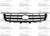 Sherman Parts - Grille Chr/sil/blk Camry 0001 - 8152-99-0