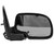 Sherman Parts - Rh Door Mirror Pwr Htd Text W/gloss Blk Cover (p) Fldg Silverado/sierra 9902 - 901-323R