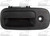 Sherman Parts - Lh Front Outer Door Handle Textured Blk Express/savana 0310 - 932A-135BL