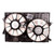 Sherman Parts - Radiator Cooling Fan Assy Fits 2.4l/3.2l; Dual Fan Assy; Hvy Duty Cooling; Cherokee 1418 - 088-421A