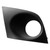 Sherman Parts - Rh Front Bumper Insert Fog Lamp Opening Cover; W/fog Lamps Nissan Versa Sl H/b/sdn 0712 - 1601D-95-2