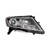 Sherman Parts - Capa Rh Headlamp Assy Composite; Halogen; Black Bezel; Chrome Trim Nissan Pathfinder 1316 - 1643A-150BQ-2