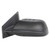 Sherman Parts - Lh Mirror Otr Rear View Power; From 2811; Textured Black Ford Edge 1114 - 411-320L