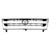 Sherman Parts - Grille Assy 2wd; Black & Silver; Except Prerunner; W/o Colorkeyed Package Toyota Tacoma 9700 - 8123D-99-0