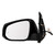 Sherman Parts - Lh Mirror Otr Rear View W/blind Spot Detection;w/signal Lamps;w/cover;ptm; Toyota Tacoma 1617 - 8125-320E-1