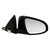 Sherman Parts - Rh Mirror Otr Rear View Pwr;htd;w/o Blind Spot Detection;w/cvr;ptm;toyota Avalon/avalon Hybrid 1314 - 8132A-300-2