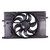Sherman Parts - Radiator Cooling Fan Assy; 2.4l; 500x 1618; Renegade 1518; Promaster Cty 1521 - FI500X16-421-0