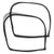 Sherman Parts - Lh And Rh Ttop Weatherstrip Kit; Chevrolet Corvette 6977 - KG4083