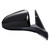 Sherman Parts - Rh Mirror Outside Rear View Power; Heated; W/bsd; W/cover; Ptm;toyota Camry/camry Hybrid 1515 - TOCAMR15D-300-2