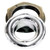 NOTCHEAD - Fire Wall Ring For 3/4in Heater Hose Or Ac No.10  Polished Finish - 4701