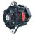 Powermaster - Alt Denso Race 100mm Black 75a 12 Volt With 5.4in Mount 1wire - 8163