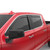 EGR - 19c Silverado/sierra Crew Cab Inchannel Window Visors 4pc Set Matte Black - 571695