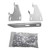 Owens - (dpn)0916 Ram 1500/1016 2500/3500 Std Cab(54in Boards) Transender Brackets - 10-1054