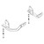 Roadmaster - 9498 Honda Odyssey/9499 Isuzu Oasis Tow Bar Mntg Brkt Kit - 1522-2