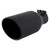 Flowmaster - Exhaust Tip Ss 4.5in 2.5in Tubing 11in Long Clampon Angle Cut Black - 15404B