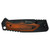 Smith & Wesson 3.7" Folding Pocket Knife (Black with Wood Overlays) - 1147091