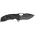 SOG Kiku XR LTE 7.5" Folding Pocket Knife (Blackout Micarta + Carbon ) - 12-27-04-57