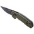 SOG SOG-TAC XR 3.39" Folding Pocket Knife (OD Green ) - 12-38-02-41
