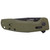 SOG SOG-TAC XR 3.39" Folding Pocket Knife (OD Green ) - 12-38-02-41