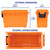 Sheffield Field Box- Safety Orange (Made In U.S.A.) - 12630